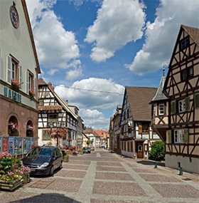 Oberbronn : rue principale