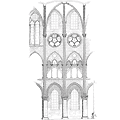 Travée, Notre-Dame de Paris - Eugène Viollet-le-Duc - Dictionnaire raisonné de l'architecture française du XIe au XVIe s.