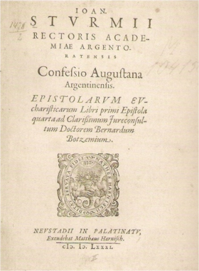 Confessio Augustana Argentinensis 