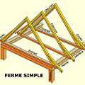 Schéma de la structure de la ferme simple - Réal. M.-G. Brun