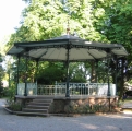 Kiosque à musique, Parc de la Marseillaise, Guebwiller - Photo C. Baudéan © Région Alsace - Service de l’Inventaire et du Patrimoine, 2008