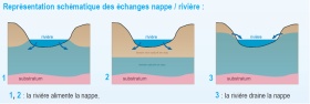 Échanges nappe/rivière