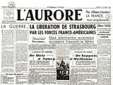 Une de <em>L'Aurore</em> (25 nov. 1944) 