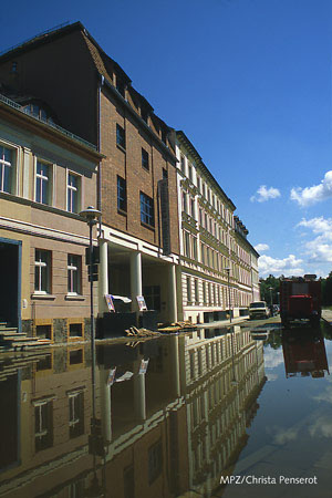 Hist. Haus in der Lebuser Vorstadt, Frankfurt/O. - 2/98 