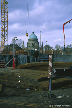 Baustelle des PotsdamCenters - 1/98 