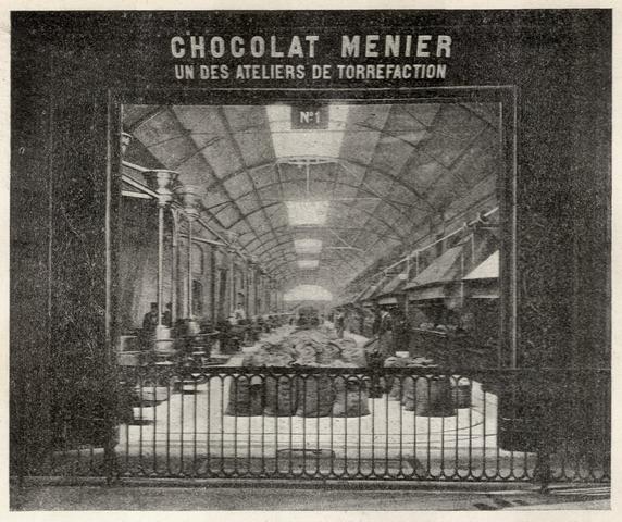 Chocolaterie Menier : torréfaction