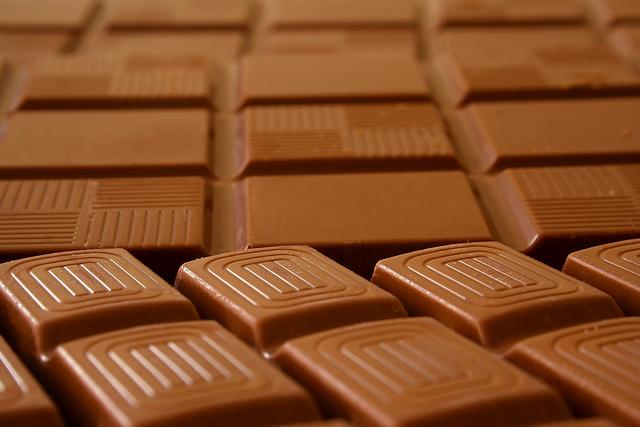 Carrés de chocolat