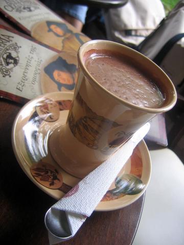 Tasse de chocolat chaud 