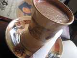 Tasse de chocolat chaud 