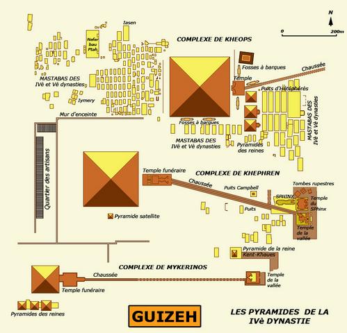 Guizeh et les pyramides