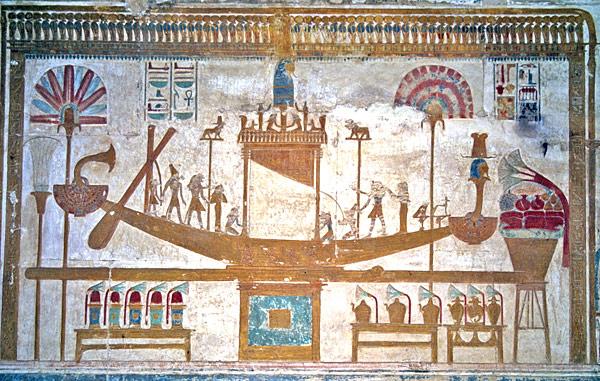 Abydos : barque sacrée 