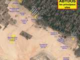 Abydos : vue satellitaire 