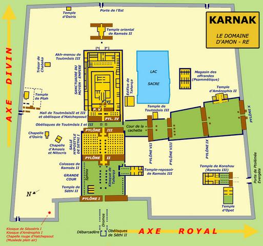 Karnak : temple d'Amon-Rê