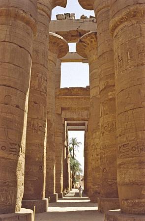 Karnak : salle hypostyle  