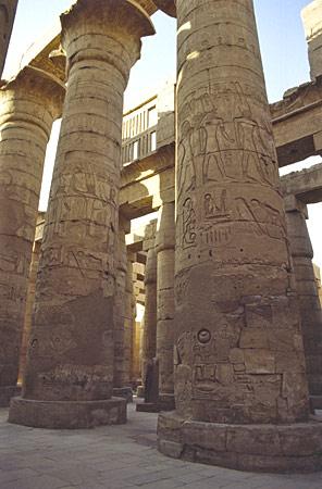 Karnak : salle hypostyle 