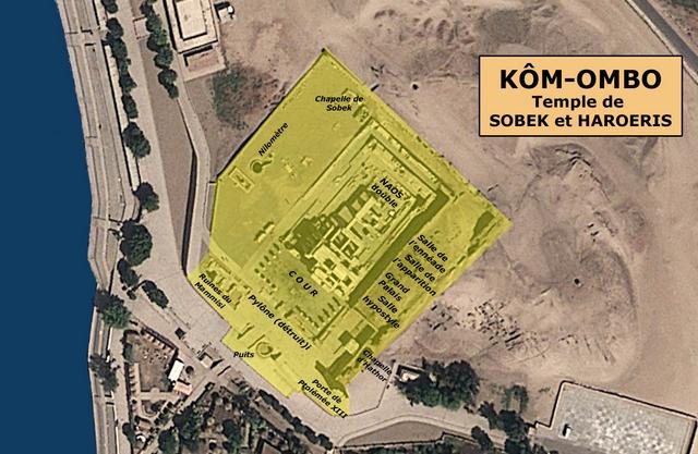 Kôm Ombo : plan général