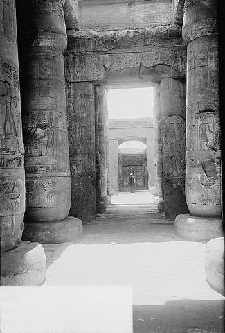 Abydos : temple of Sethor I - the 1st and 2nd hypostyle halls