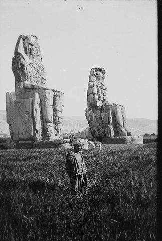 Thebes : colossi of Memnon