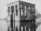 Assuan and Philae : kiosk at Philae, looking S.W., taken from a boat. 