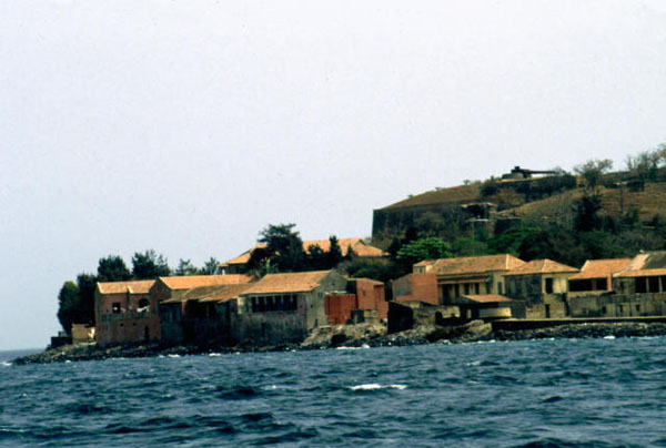 Anciennes maisons de l'île de Gorée