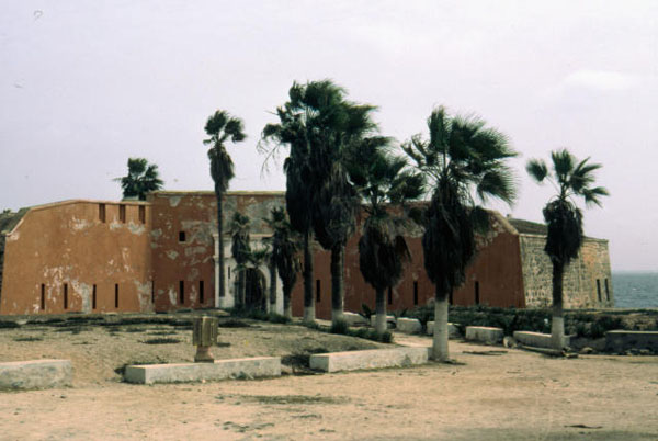 Île de Gorée : batterie nord