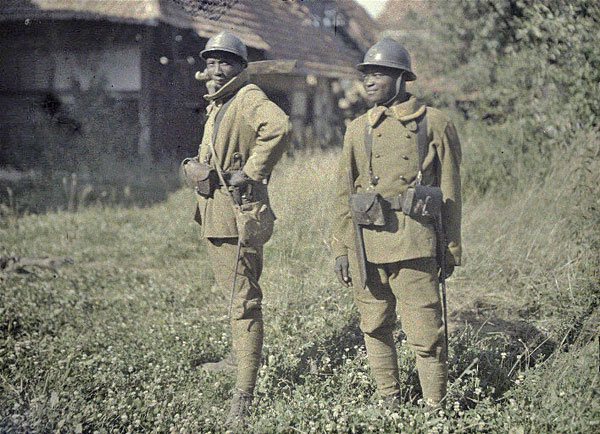 Militaire français d'origine sénégalaise (Balschwiller)