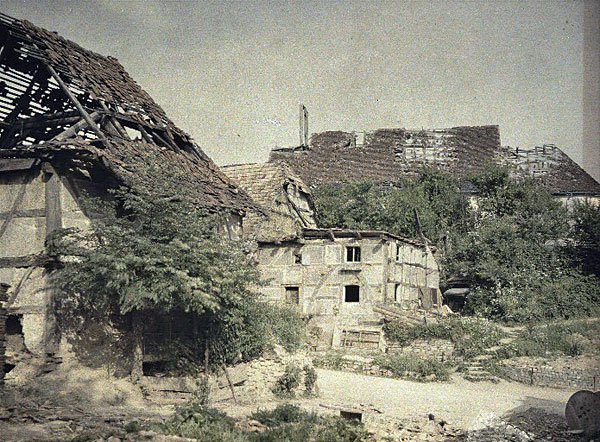 Maisons anciennes détruites (Largitzen)