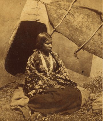 Femme Sioux, 1863