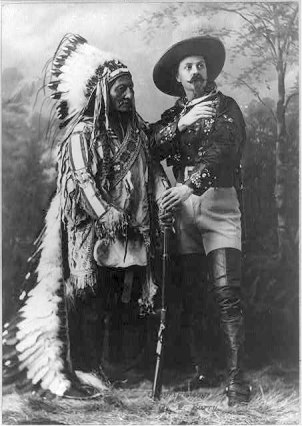 Sitting Bull et Buffalo Bill, 1885