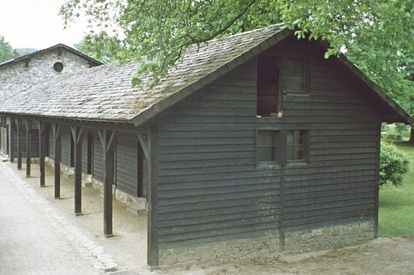 La Saalburg : barrage de logement