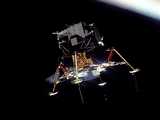 Module lunaire d'Apollo 11 : configuration d'alunissage