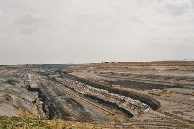 Mine de lignite 