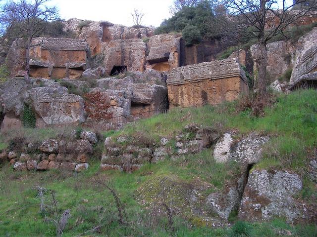 Nécropolis étrusque