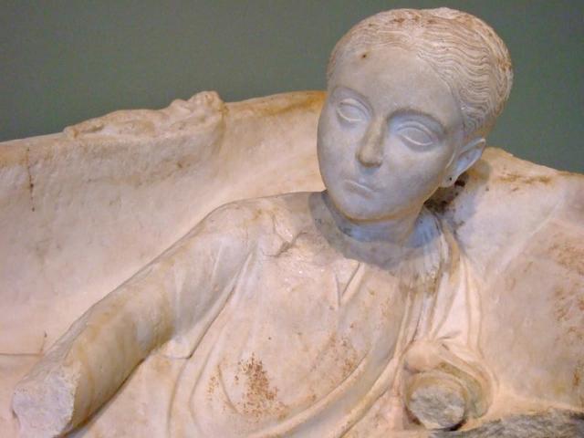 Sarcophage d'une jeune fille