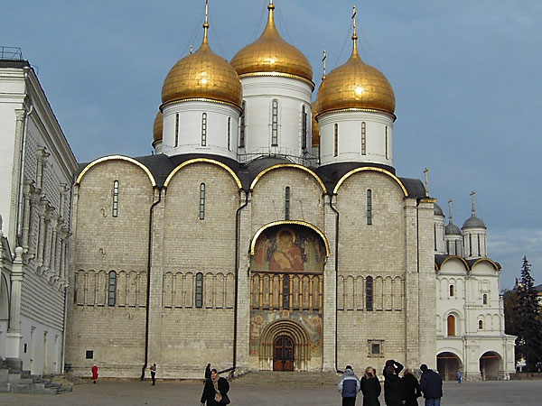 Kremlin : cathédrale de la Dormition  