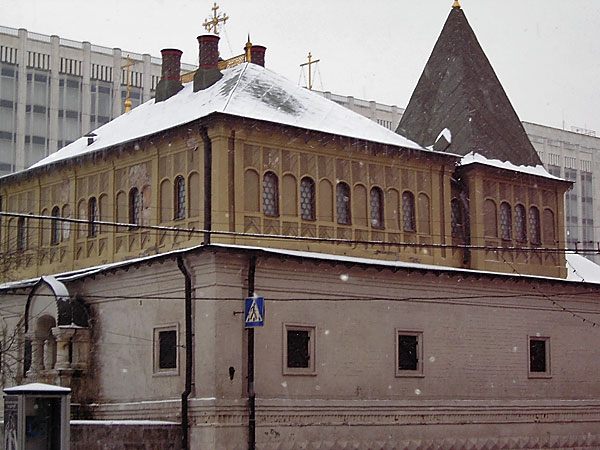 Rue Varvarka : maison des Boyards Romanov  