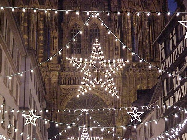 Strasbourg : illuminations des rues