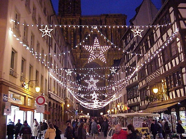 Strasbourg : illuminations des rues