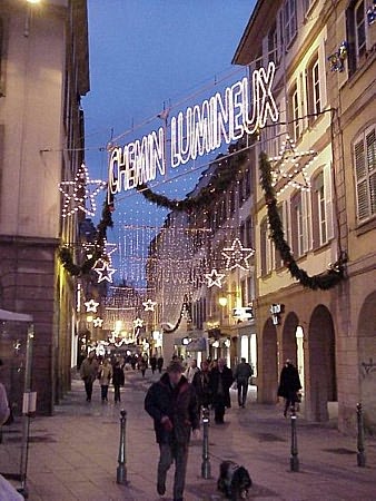 Strasbourg : illuminations des rues