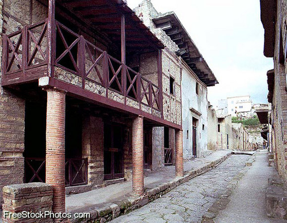 Maison à colombages (Herculanum)