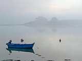 Barque bleue 