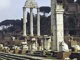 Temple des Dioscures et basilique Julienne