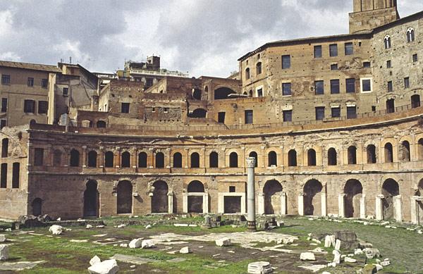 Forum de Trajan : marchés