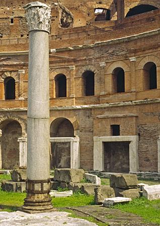 Forum de Trajan : marchés