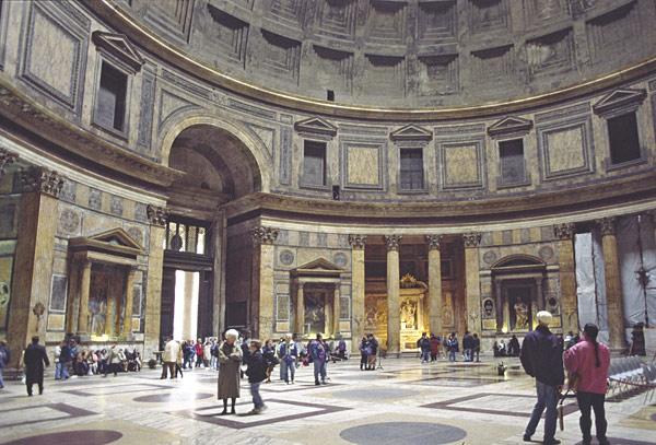 Panthéon : intérieur