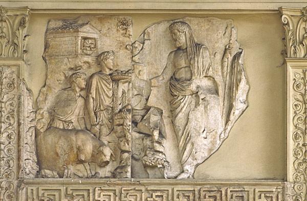 Ara Pacis : détail