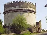 Via Appia : tombeau de Caecilia Metella 