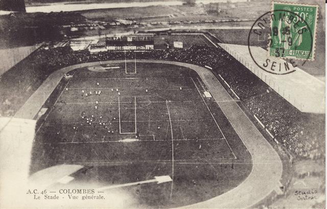 Bird’s view of a rugby field