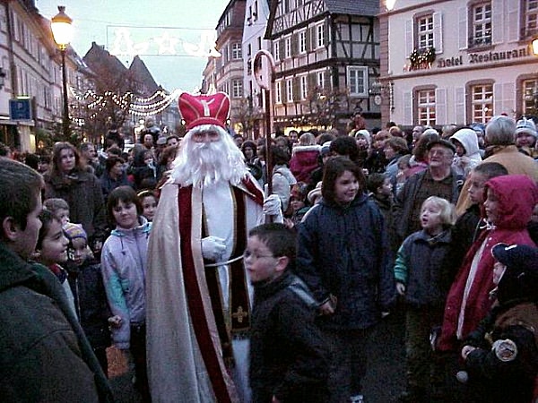 Wissembourg : défilé de Saint-Nicolas  