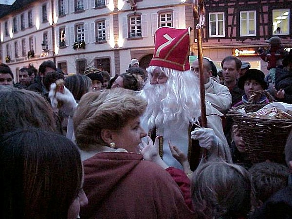 Wissembourg : défilé de Saint-Nicolas  